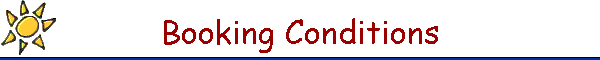 Booking Conditions
