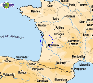Charente Maritime : map